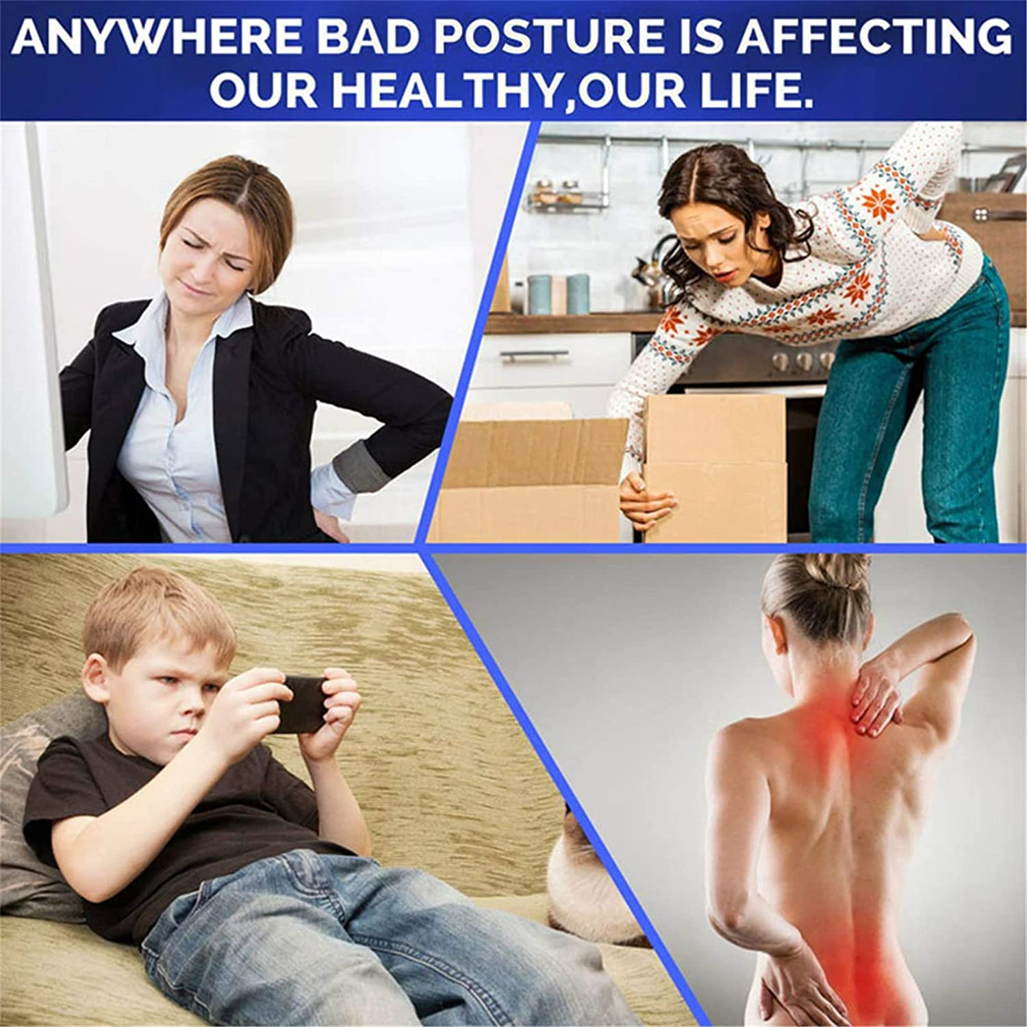 Adjustable Posture Corrector Support Strap