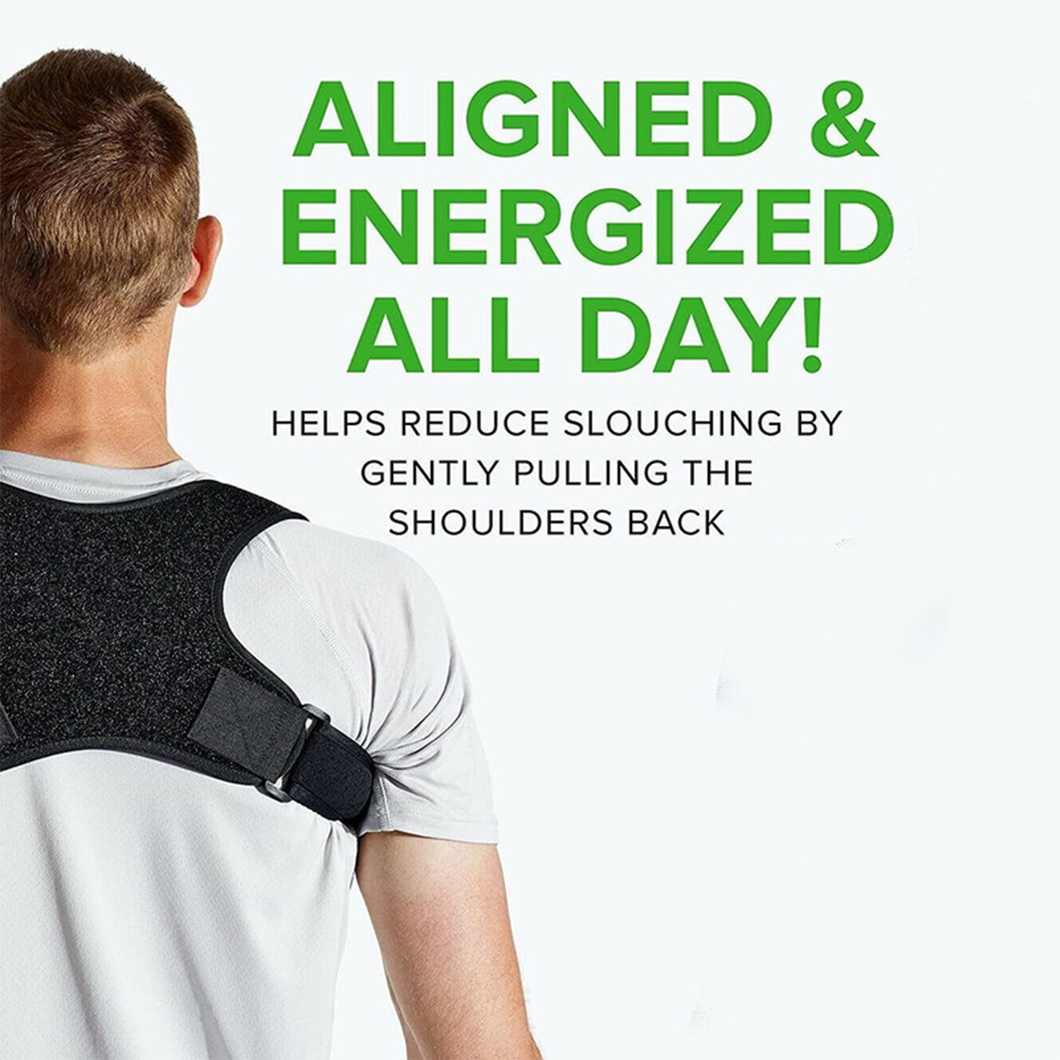 ErgoComfort Adjustable Posture Brace