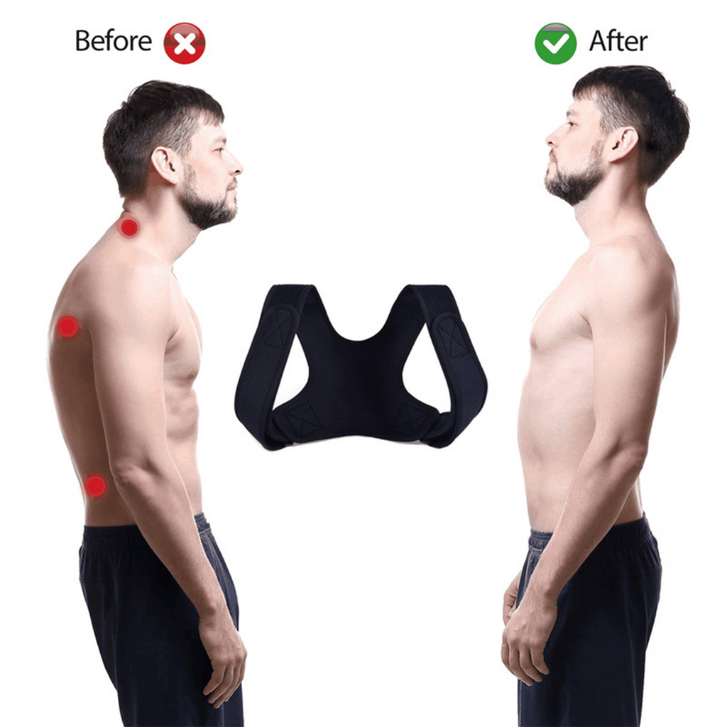 ErgoComfort Adjustable Posture Brace
