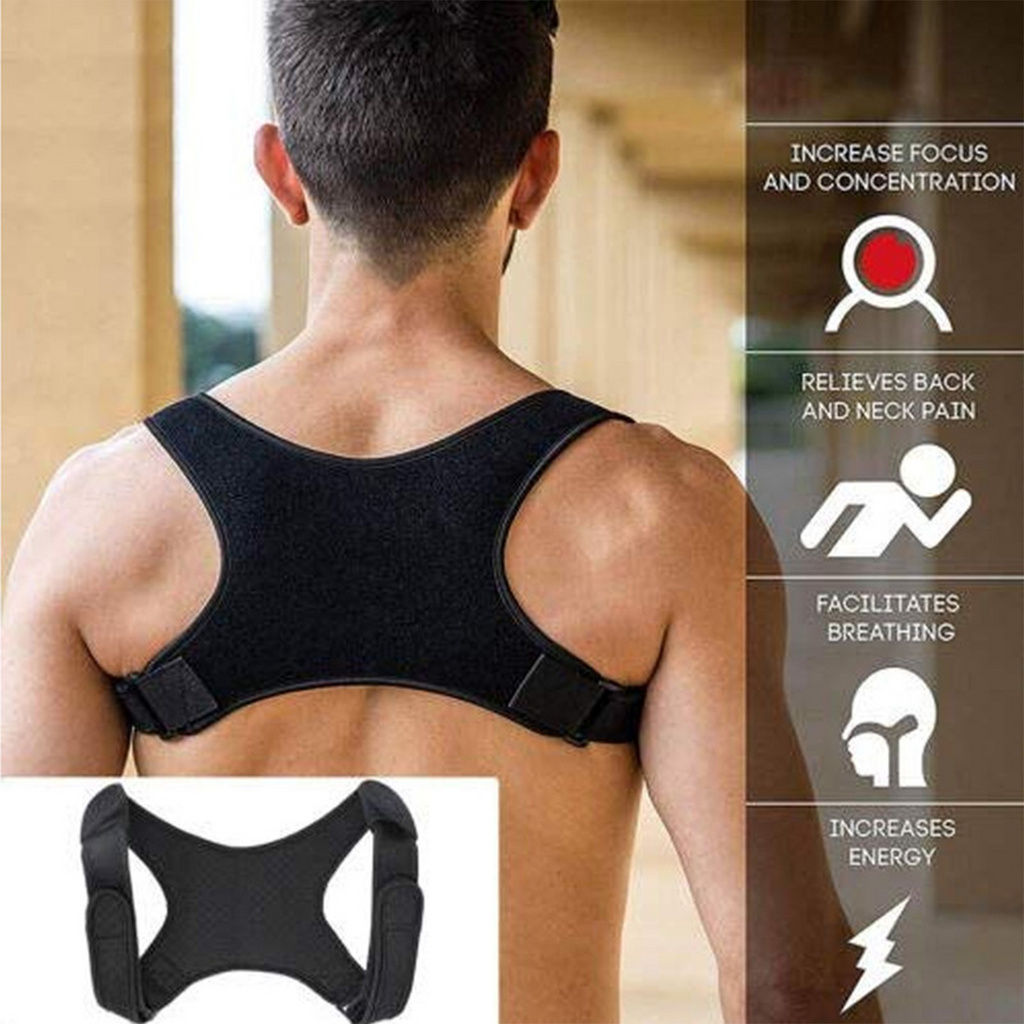 ErgoComfort Adjustable Posture Brace